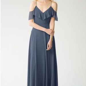 Jenny Yoo Mila Evening Blue Dress